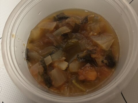 トマトと玉ねぎの煮込み